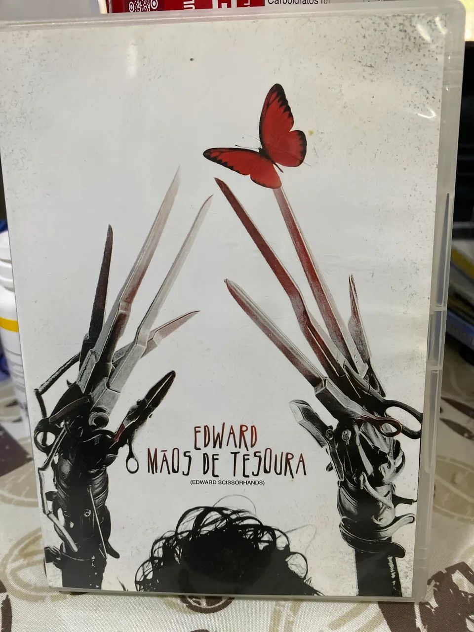 DVD Original  Edward Mãos de Tesoura | Clássico com Johnny Depp