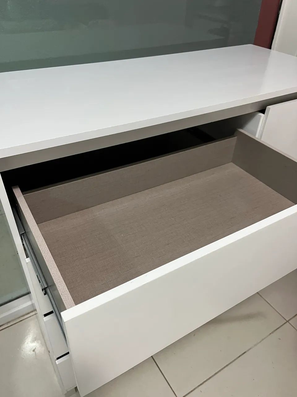 Cômoda branca nova  - Foto 3