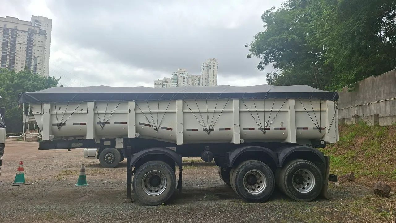 Carreta basculante caçamba randon - Foto 4