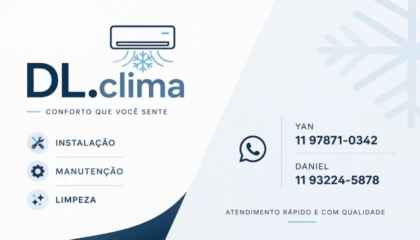 INSTALAÇÃO E MANUTENÇÃO DE AR CONDICIONADO