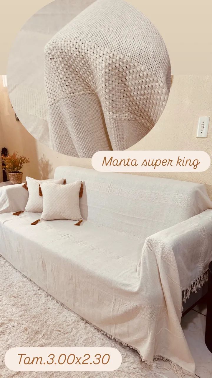 Manta para sofá  - Foto 2
