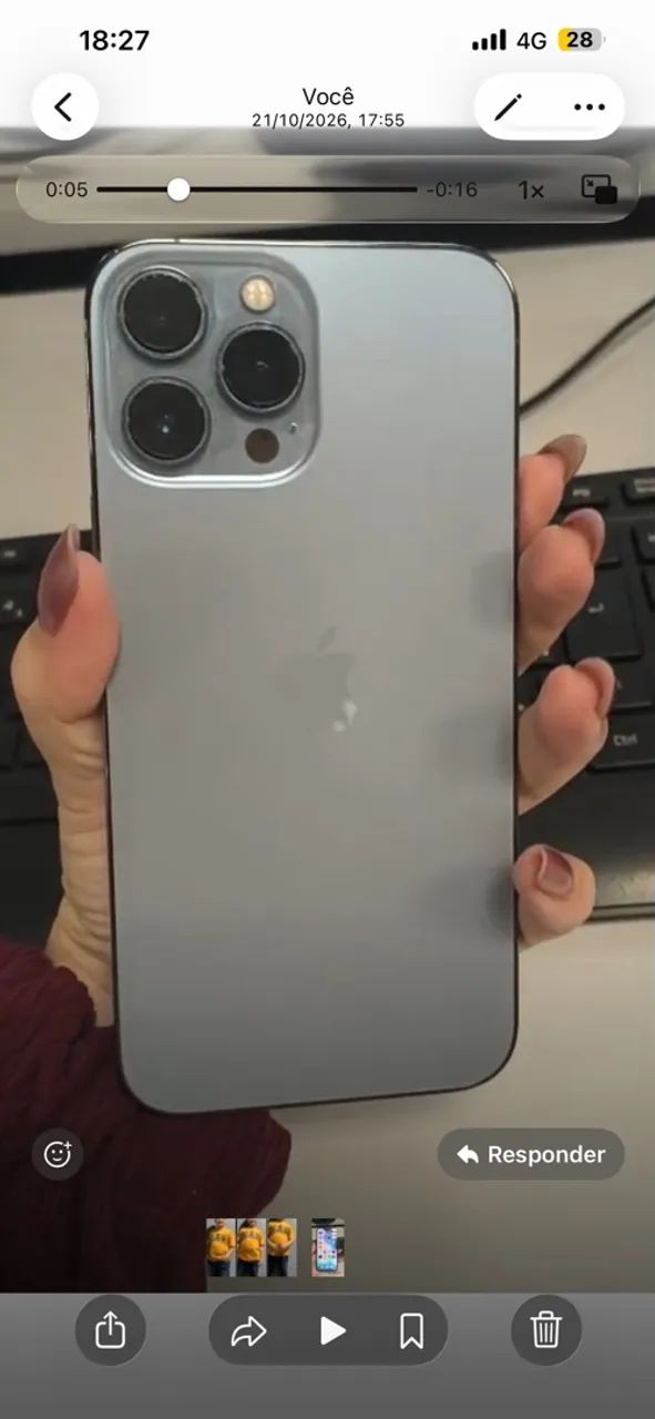 iPhone 13promax vendo ou troco
