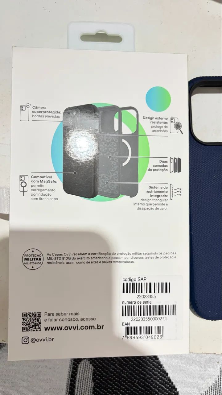 Capa original Ovvi 16 pro Max 