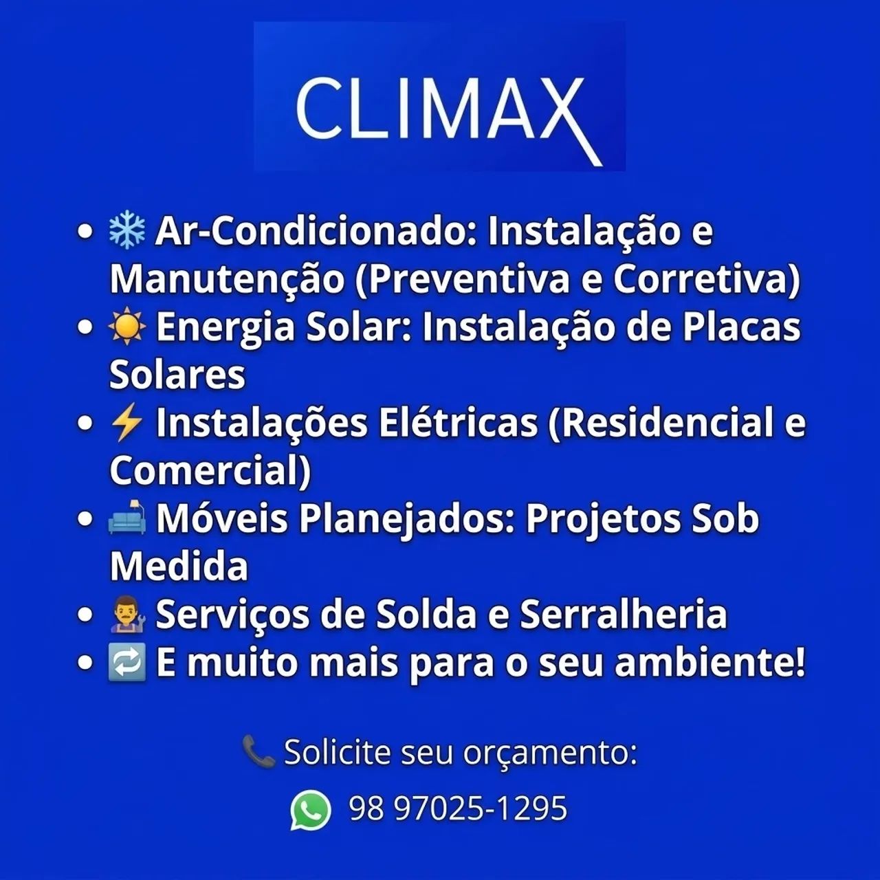 Clímax serviços refrigeração entre outros  - Foto 2