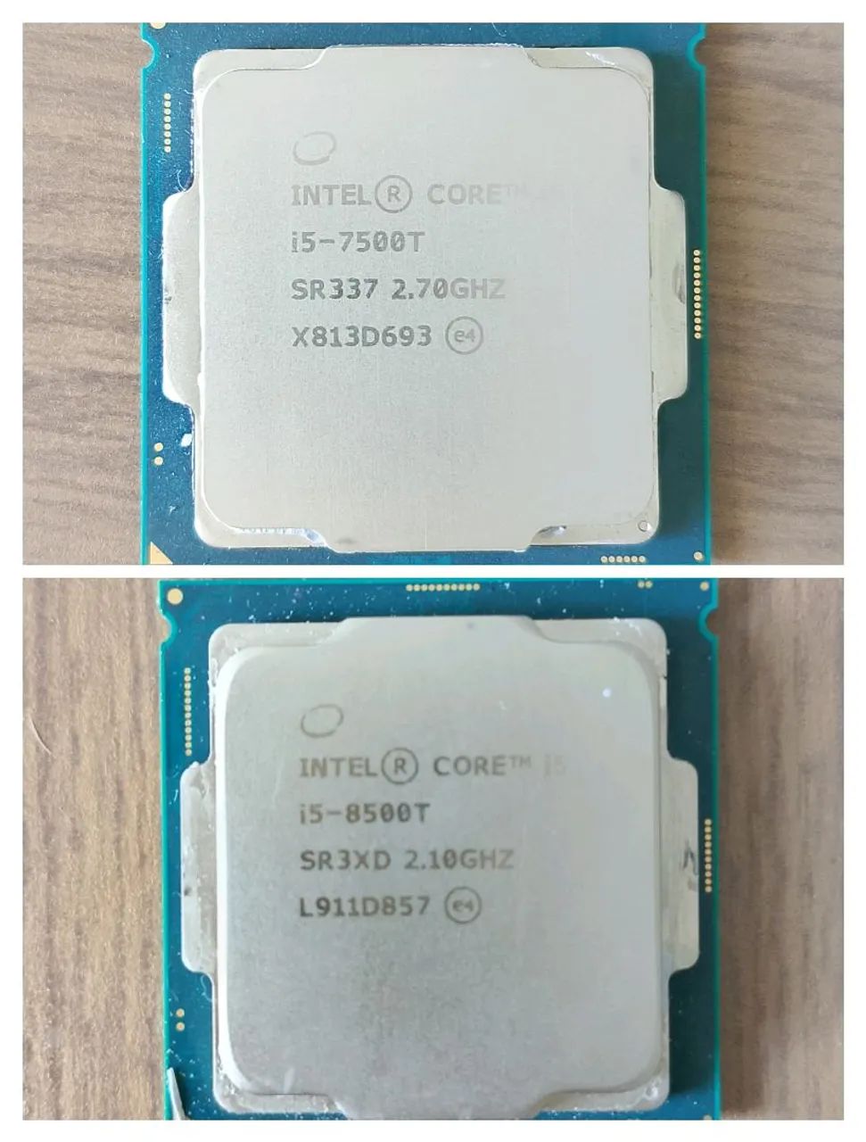 Processadores core i5 7500t e 8500t com vídeo - envio olxpay