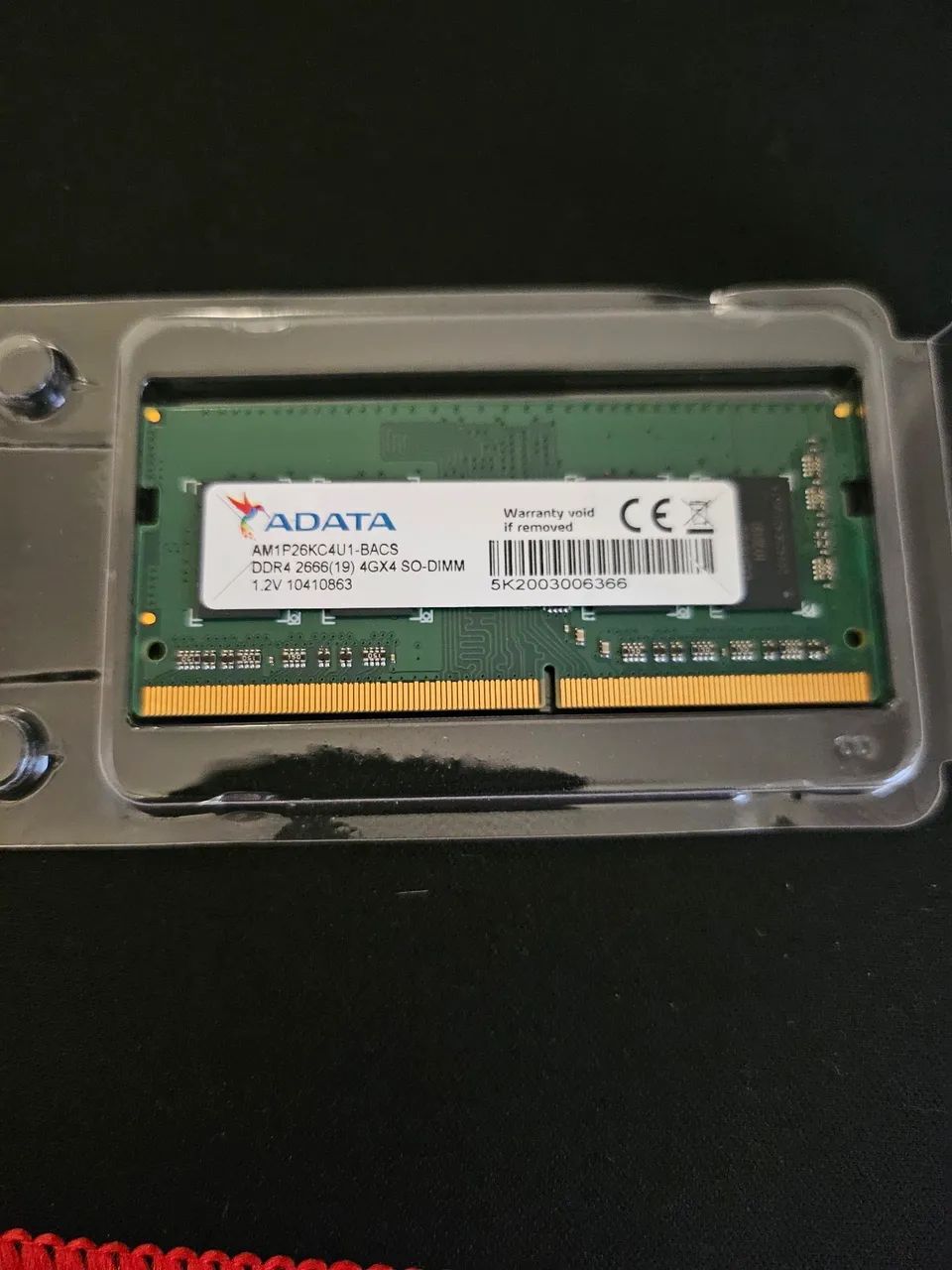 Memoria ram 4gb ddr4 para notebook 