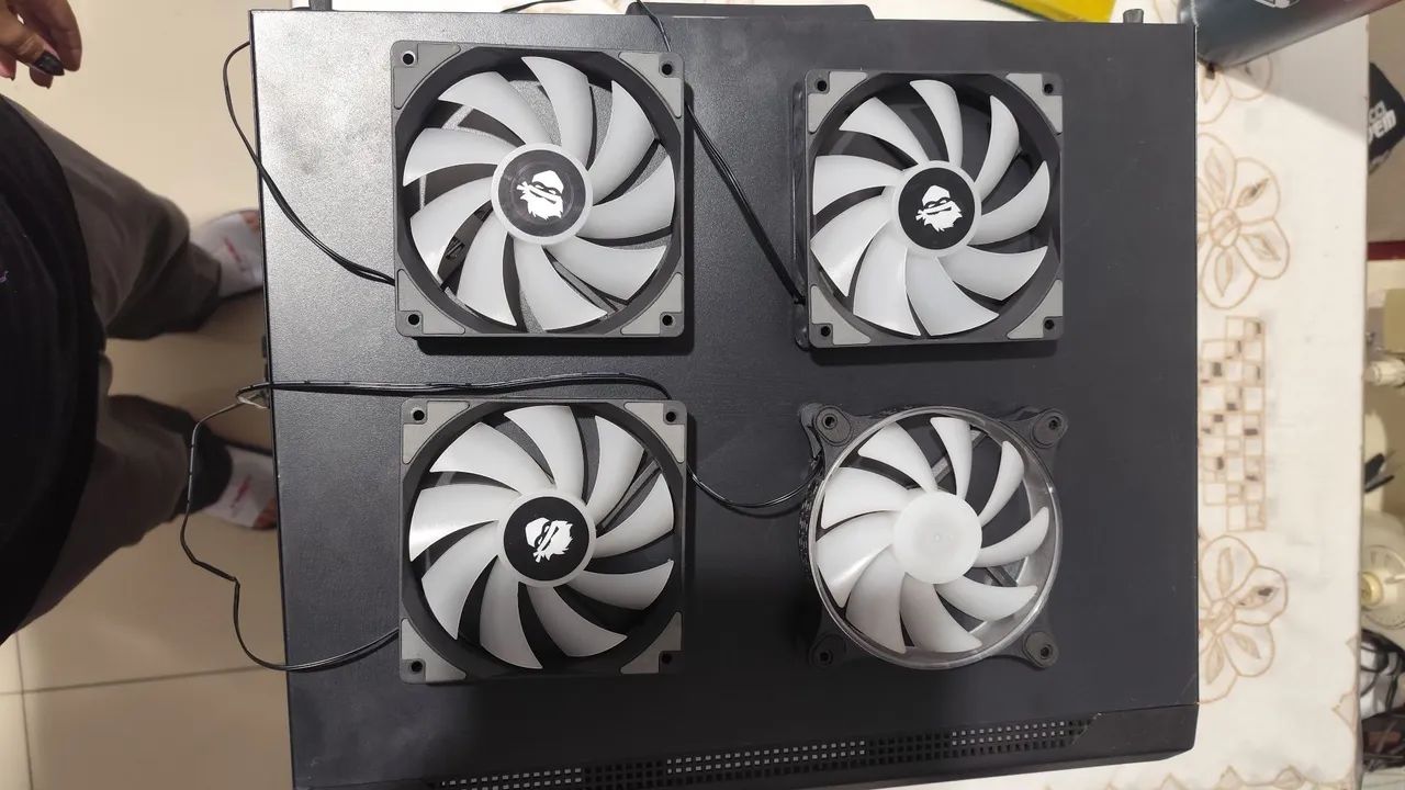 Gabinete PC Gamer com 4 fan original Ninja - Foto 2