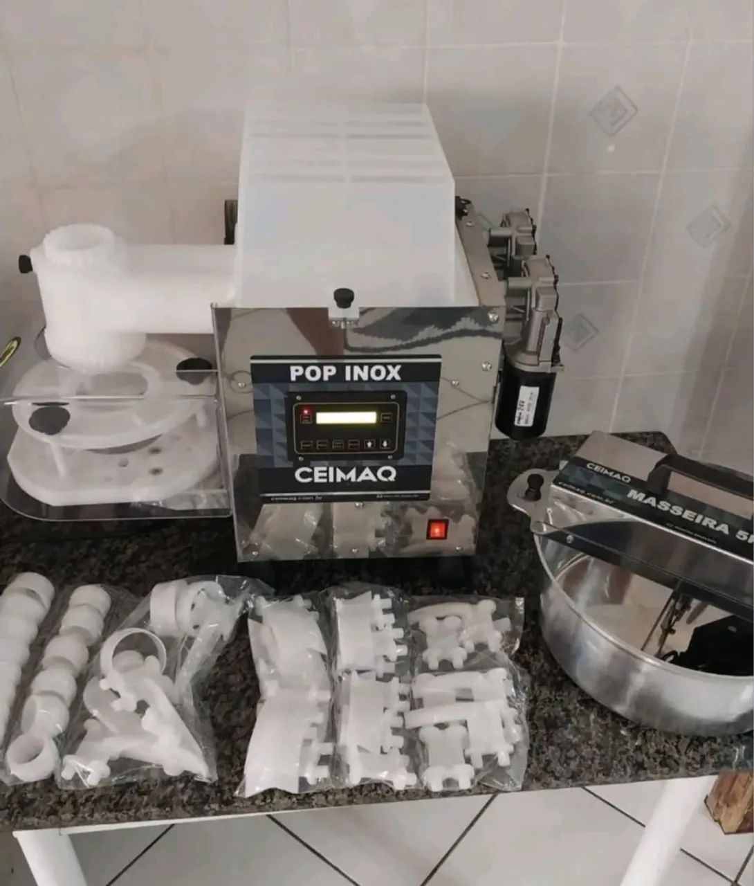 Máquina de salgados com masseira completa - Foto 3