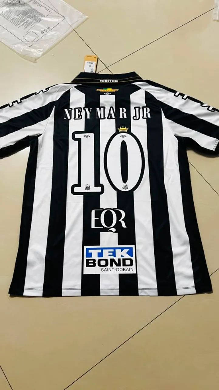 Camisa Santos Neymar número 10 - Foto 3