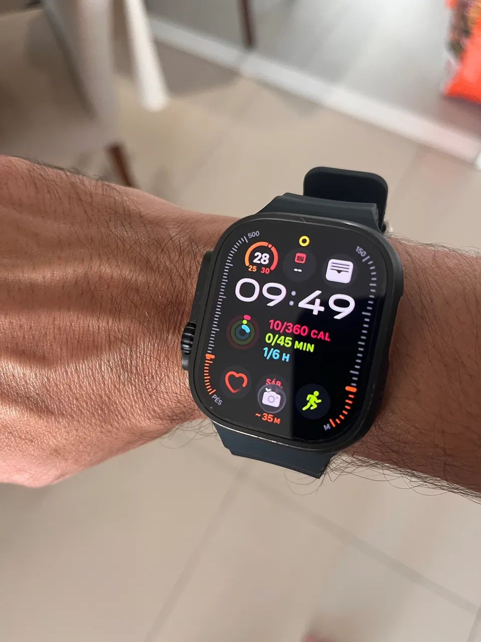 Apple Watch Ultra 2 bateria 100% - Foto 5