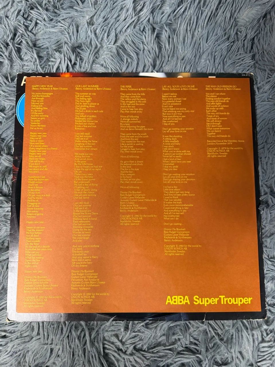 Vinil Abba - Super Trouper 1980 - Foto 3
