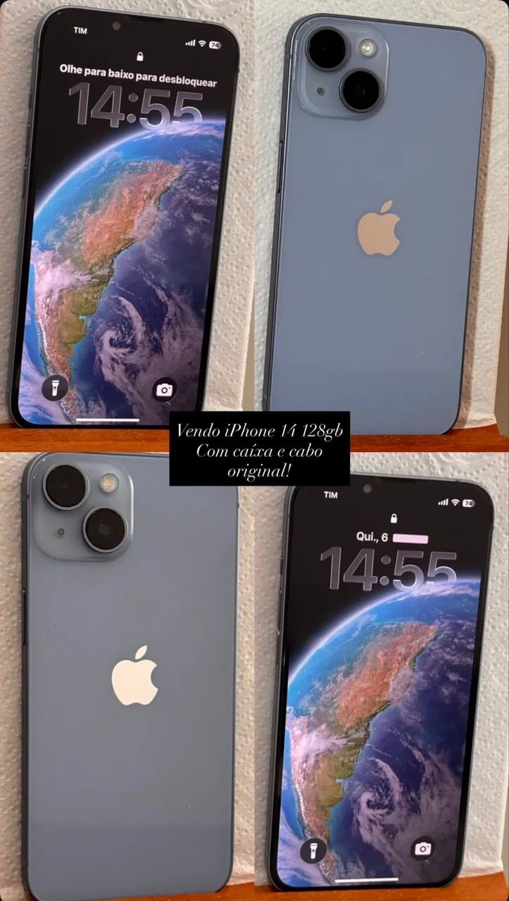 iPhone 14 128 gb - Celulares e Smartphones - Campina Grande do Sul