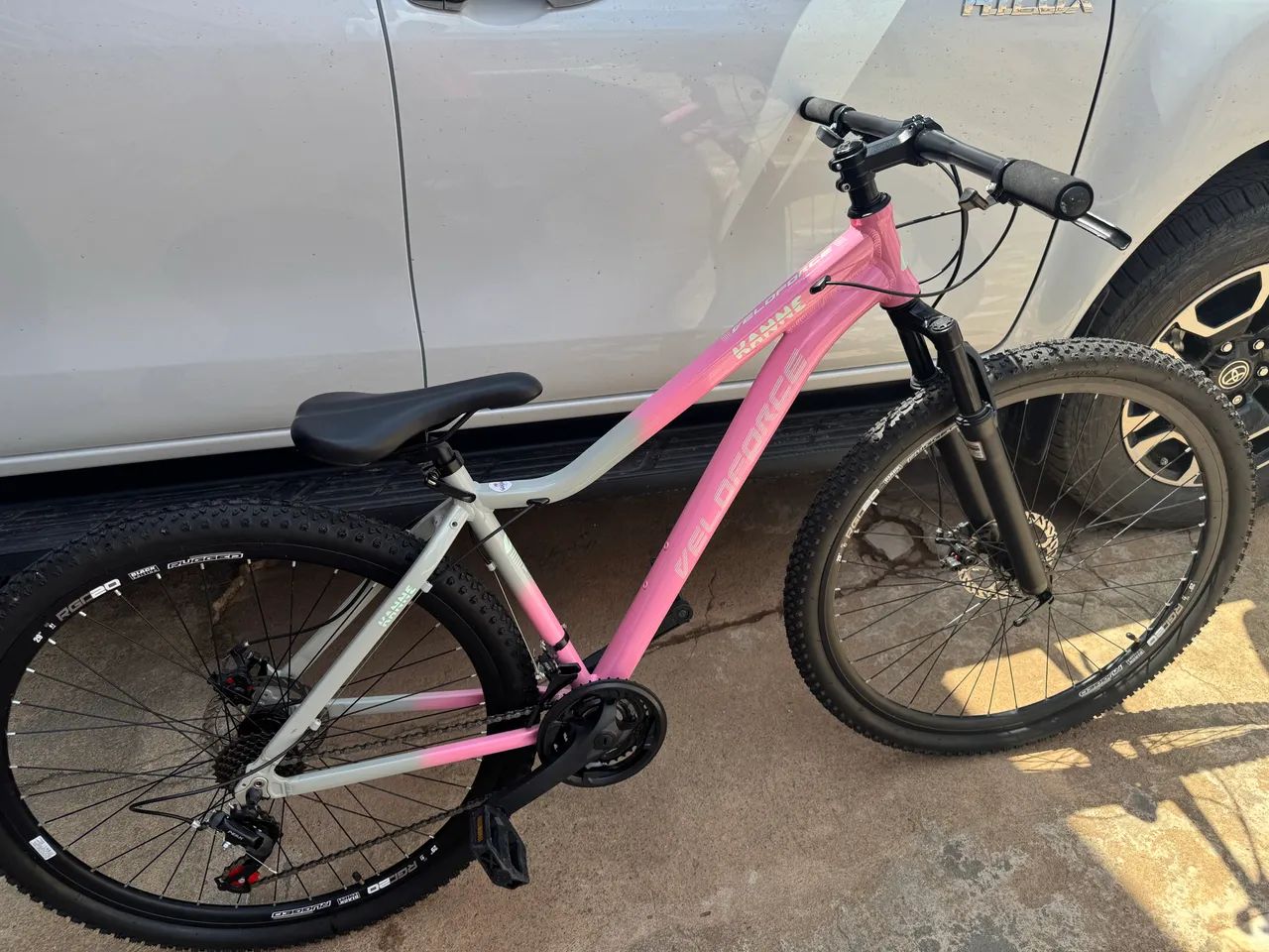 Bicicleta Kanne rosa  - Foto 4