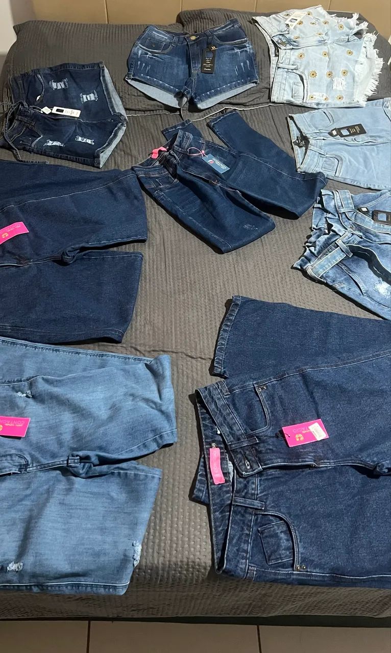 Liquidação Jeans | Shorts e Calças femininas - Foto 4