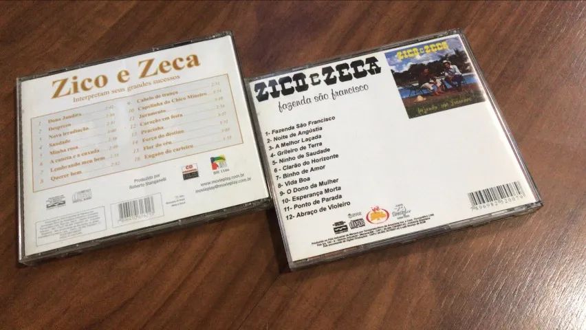 2 Cds Zico e Zeca - Midias Em Ótimo Estado - Foto 2