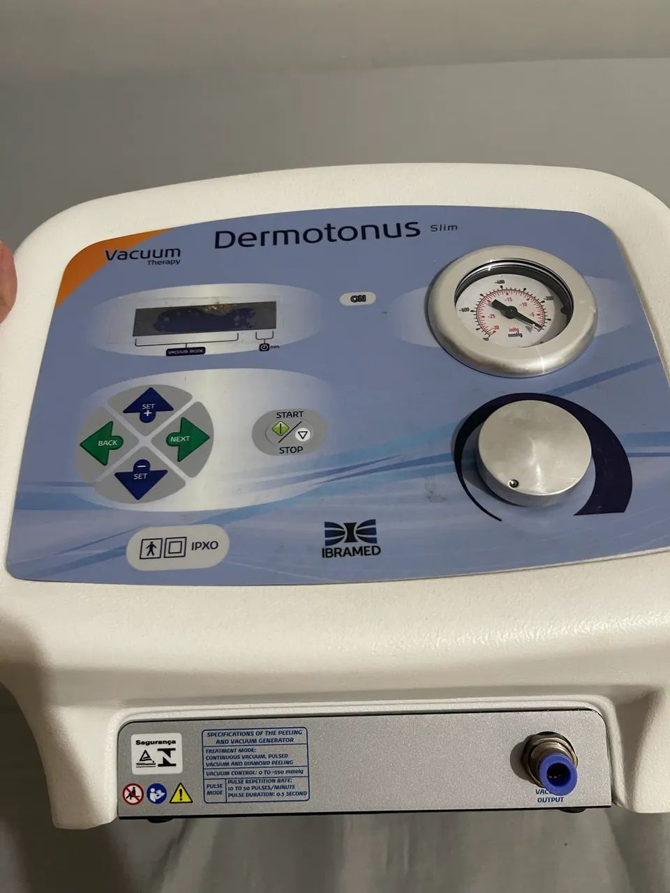 Dermotonus Slim Aparelho de Endermo e Vacuoterapia - Ibramed - Diamante - Foto 5