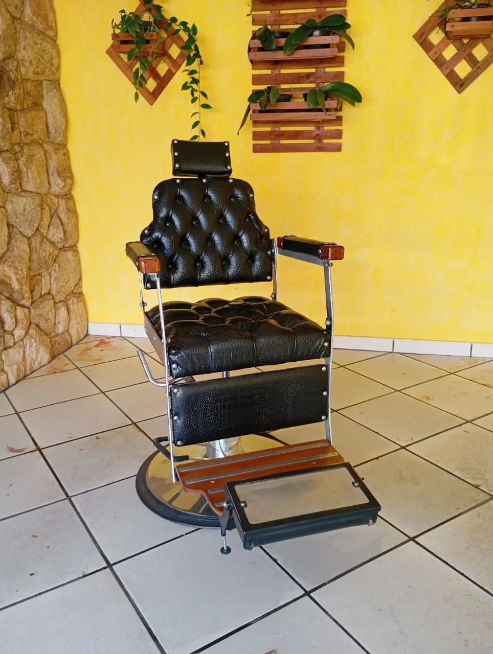 Cadeira de barbeiro 