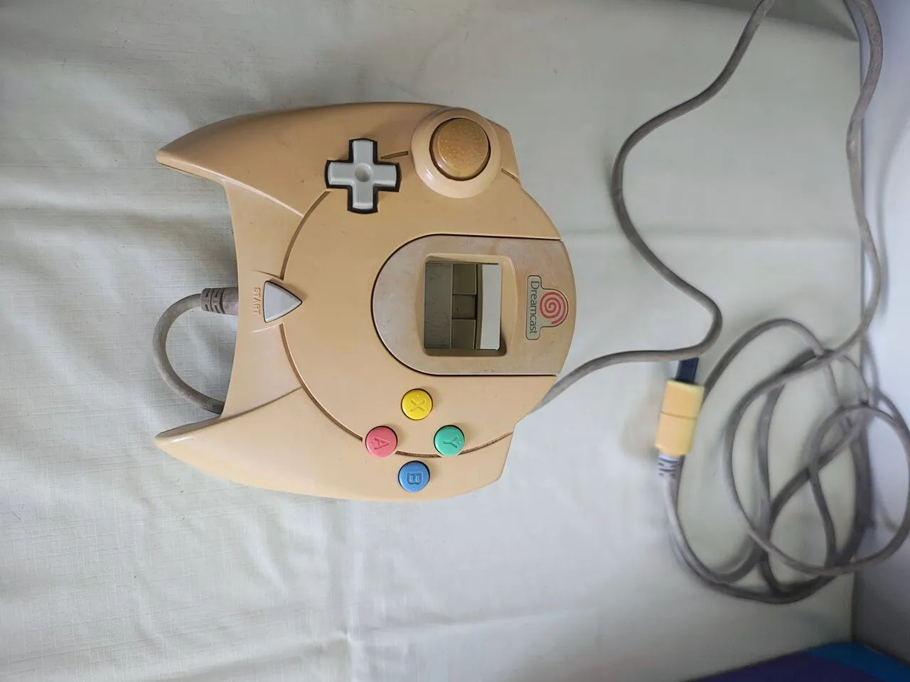 Dreamcast completo com acessórios e com leitor funcionando perfeitamente - Foto 5