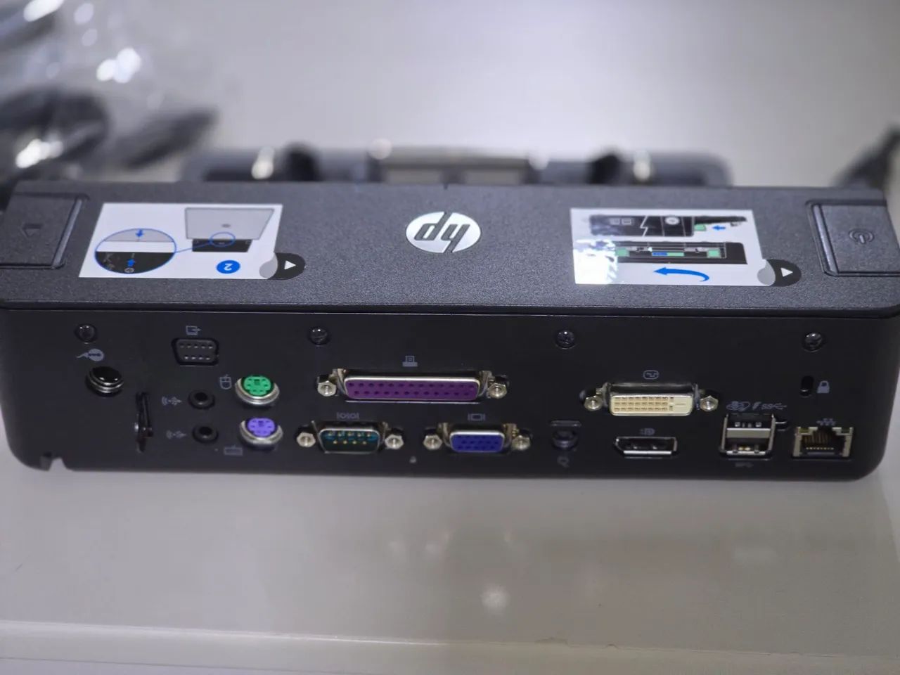 HP Docking Station Original HP A7E32AA#AC4 - NOVA, Nunca Utilizada - Foto 2