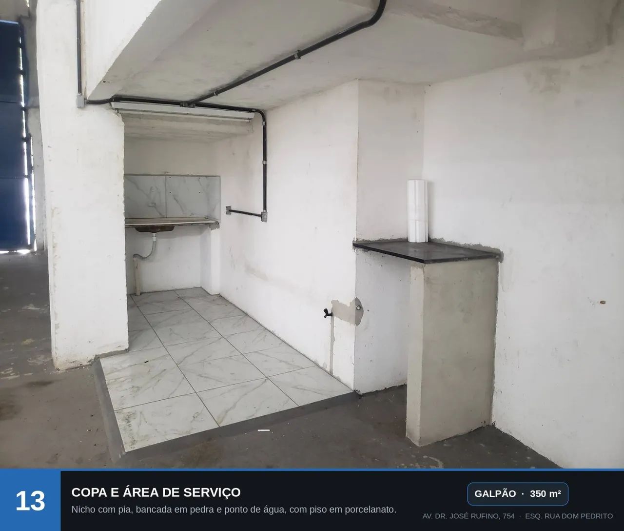 Galpão para locação | Av. Doutor José rufino - Foto 4