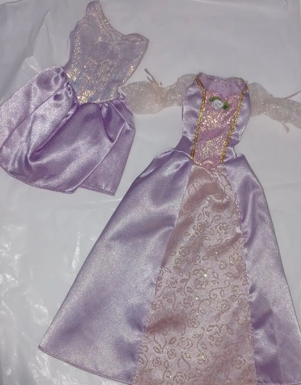 Vestidos boneca Rapunzel 2007