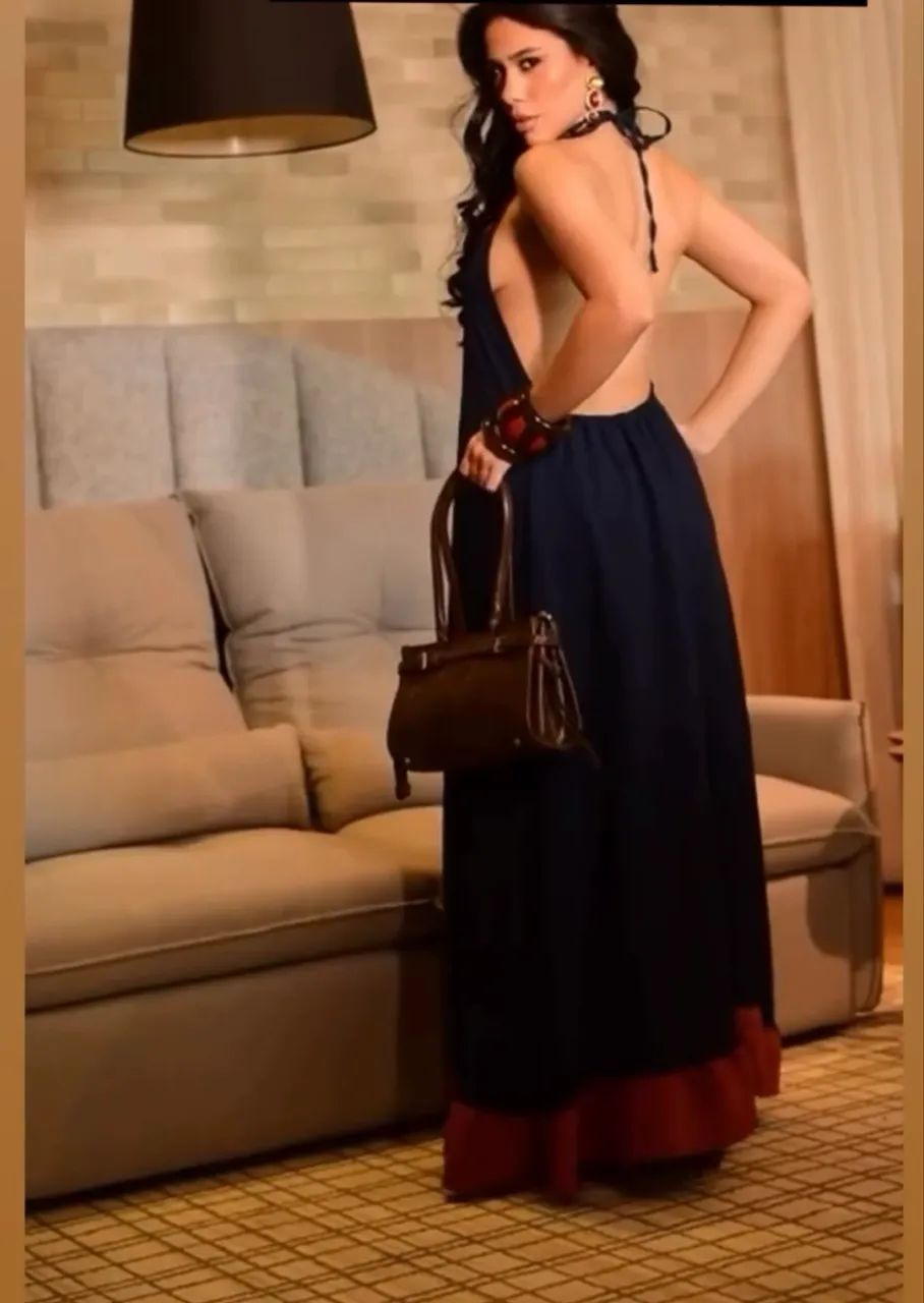 Vestido longo costa nuas  - Foto 4