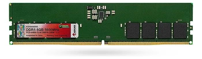 DDR5-5600 8GB2枚セット Memória DDR5 8GB 5600MHz Keepdata Kd56n46/8G nova e lacrada para