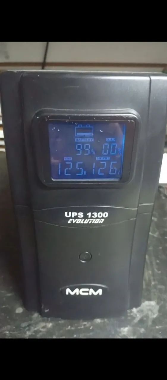 Nobreak UPS 1300 evolution MCM