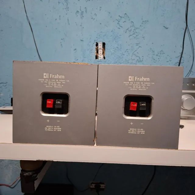 Vende se 2 pares de caixas para  micro system  - Foto 5