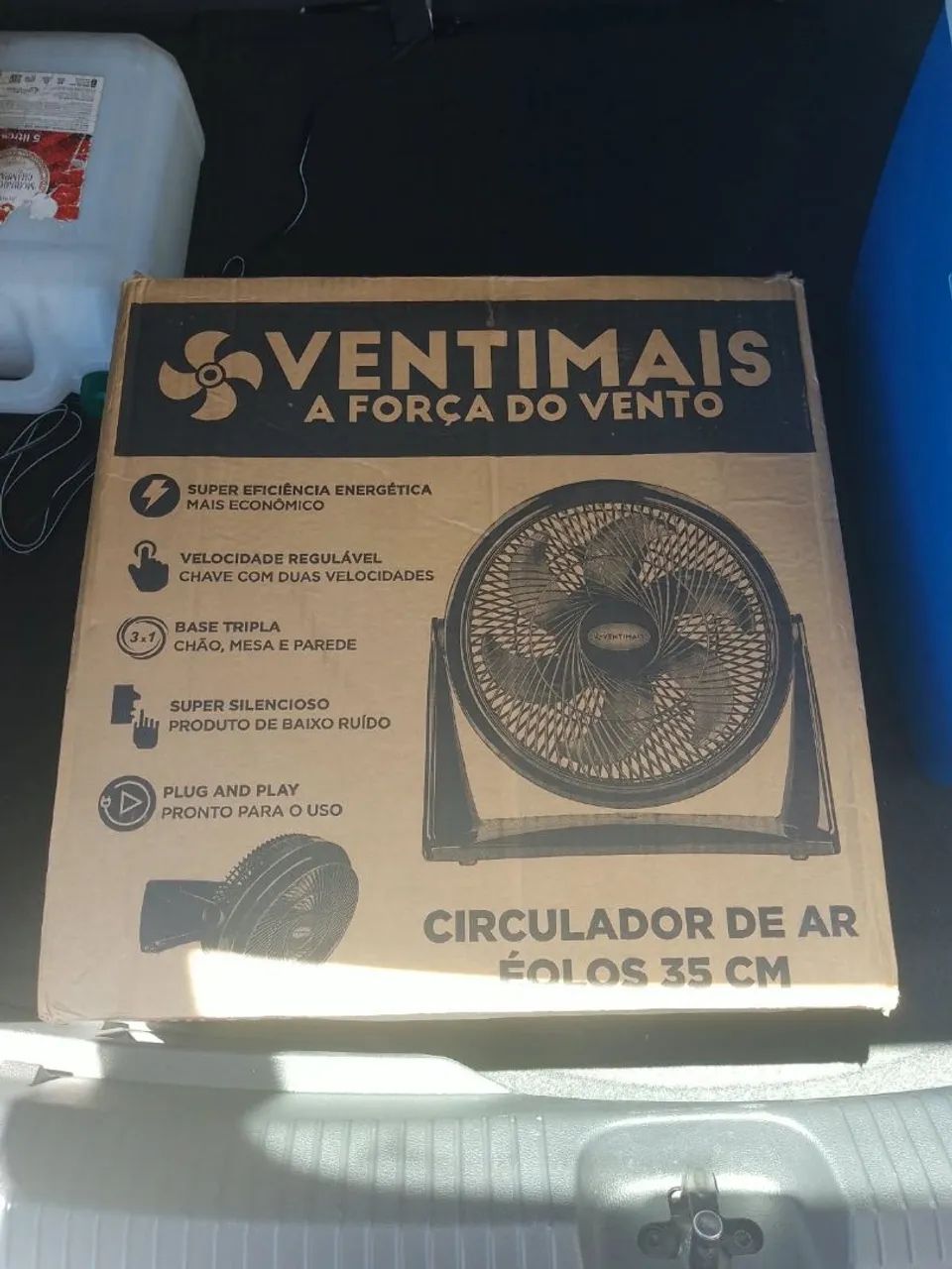 Circulador de Ar chão e parede - Foto 3