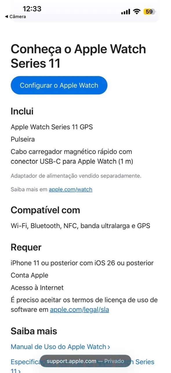 apple watch série 11  - Foto 3