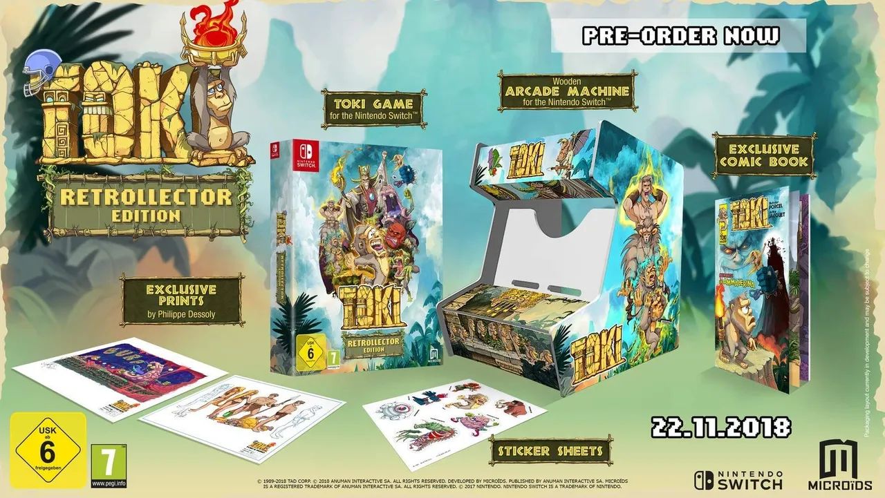 Toki Nintendo Switch Retrollector Edition - Foto 2