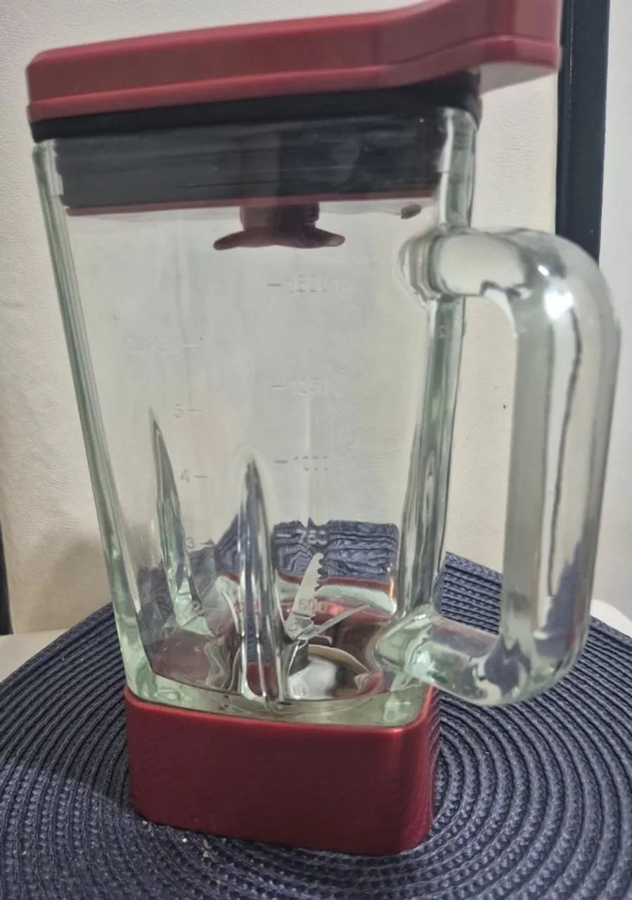 Liquidificador Fun Kitchen Vermelho - Foto 5