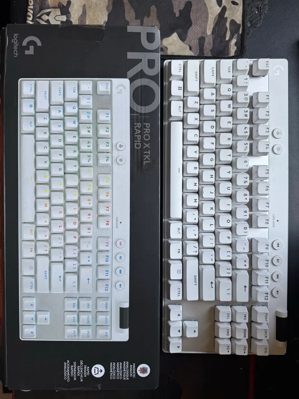 Teclado Logitech PRO X TKL RAPID - Foto 4