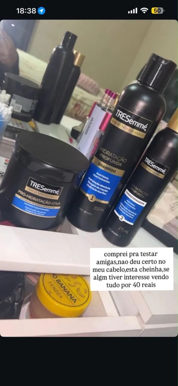 kit cabelo tresseme