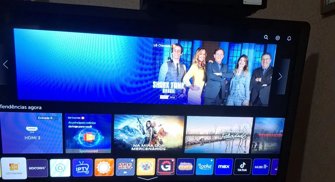 Tv lg smart 32" controle remoto de voz de brinde - Foto 2