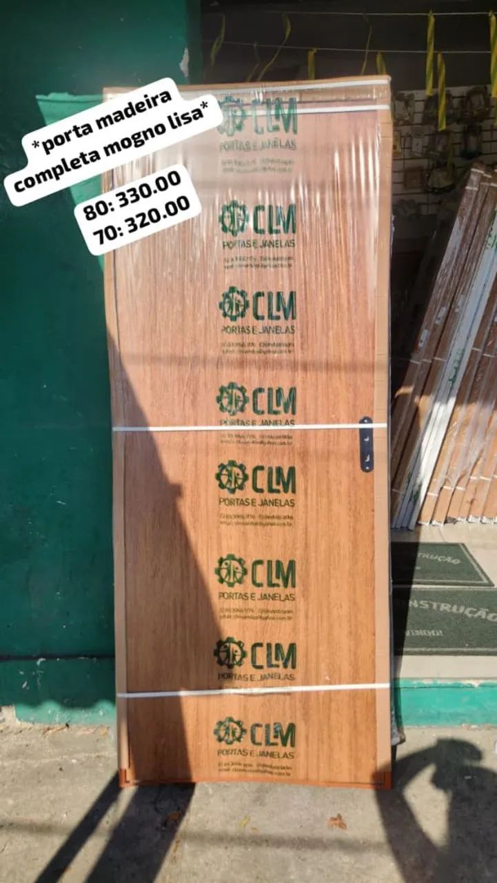 Portas de Madeira é ferro