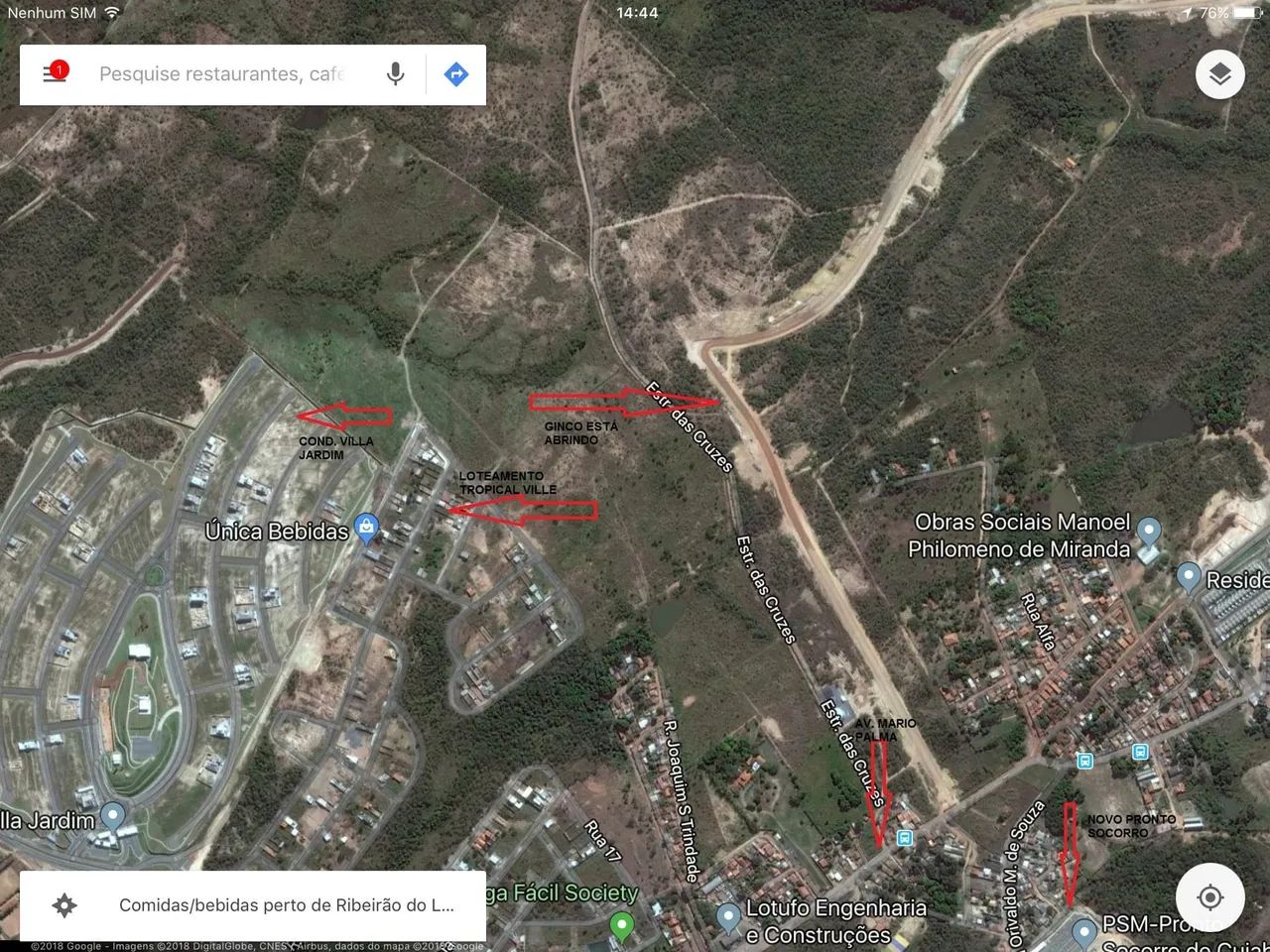 Terreno à venda, Parque Residencial Tropical Ville, próximo ao Cond. Villa Jardim, Cuiabá, - Foto 2