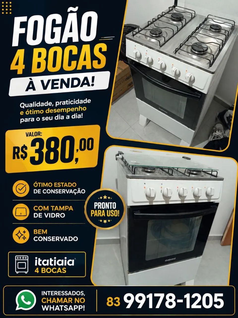 Fogão e Rack 