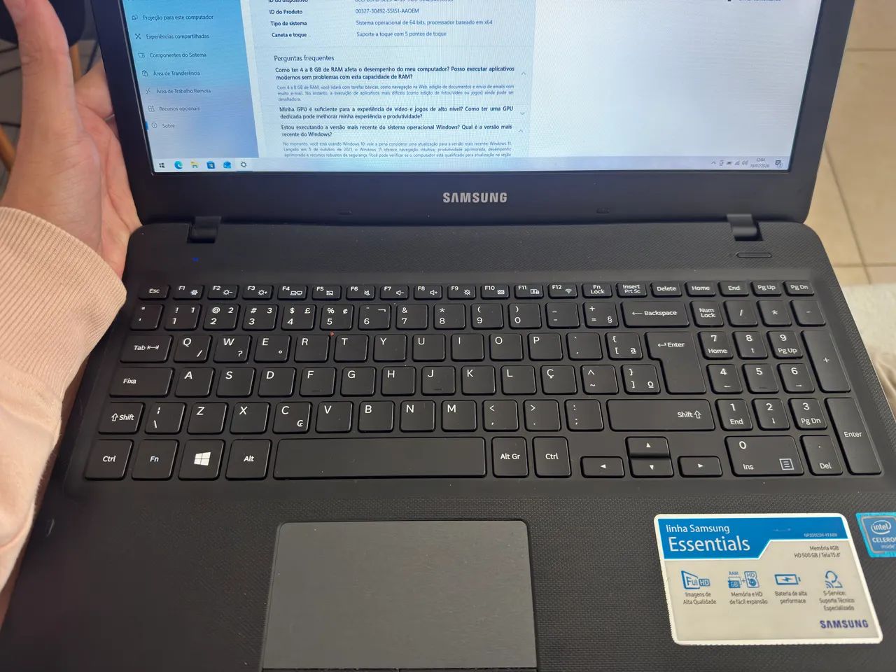 Notebook Samsung E21 - Foto 2