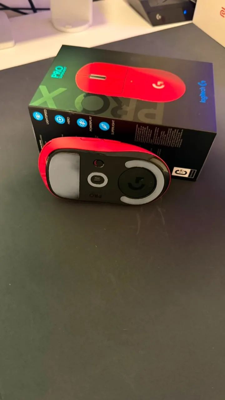Mouse Gamer logitech G PRO Red - Foto 2