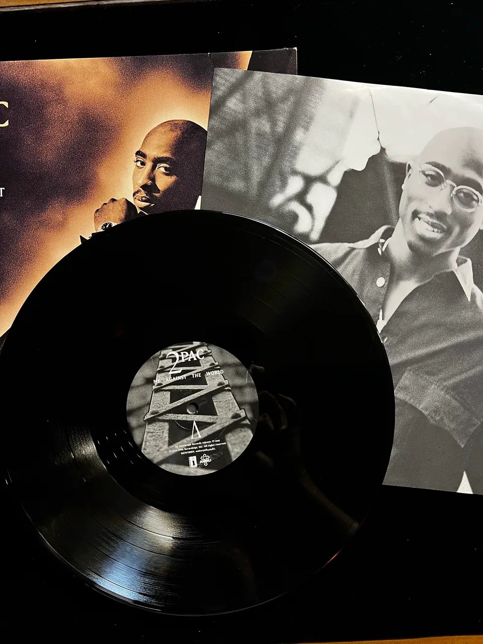 DISCO DE VINIL 2PAC - ME AGAINST THE WORDL - Foto 2