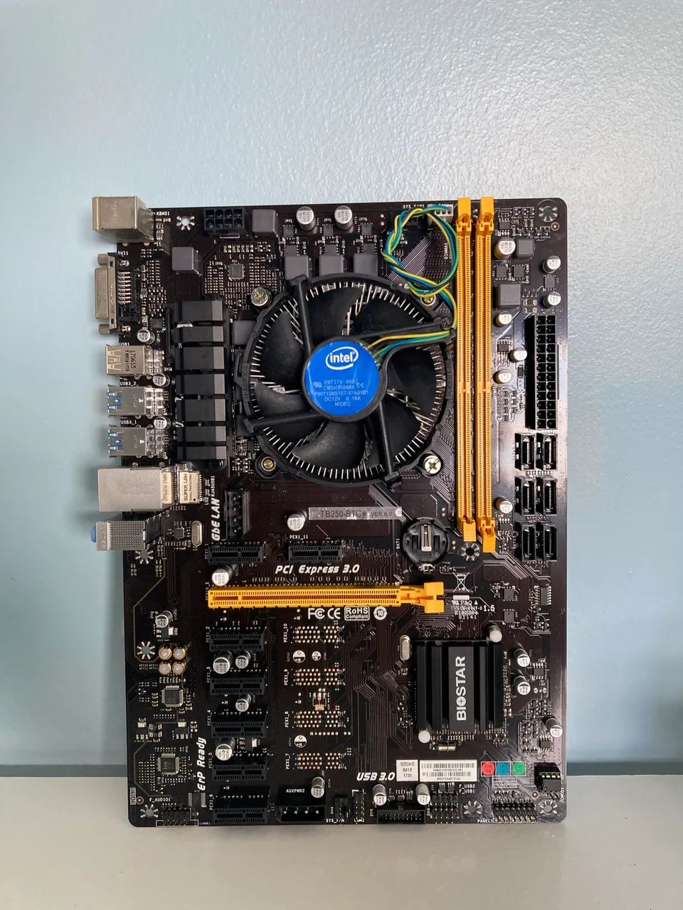 Placa mãe TB250-BTC+ com i3-7100 - Peças de Hardware - Tramandaí 1469469037  | OLX