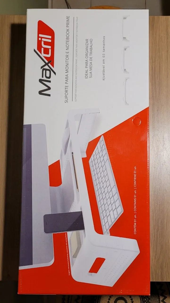 suporte para monitor e notebook maxcril - Foto 3