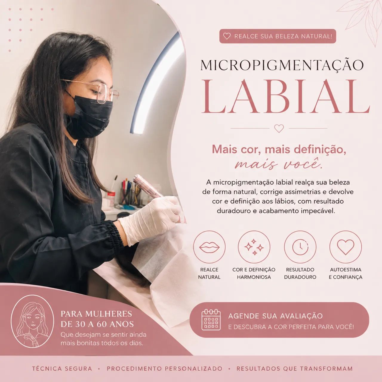 Tenha olhar e lábios lindos  - Foto 2