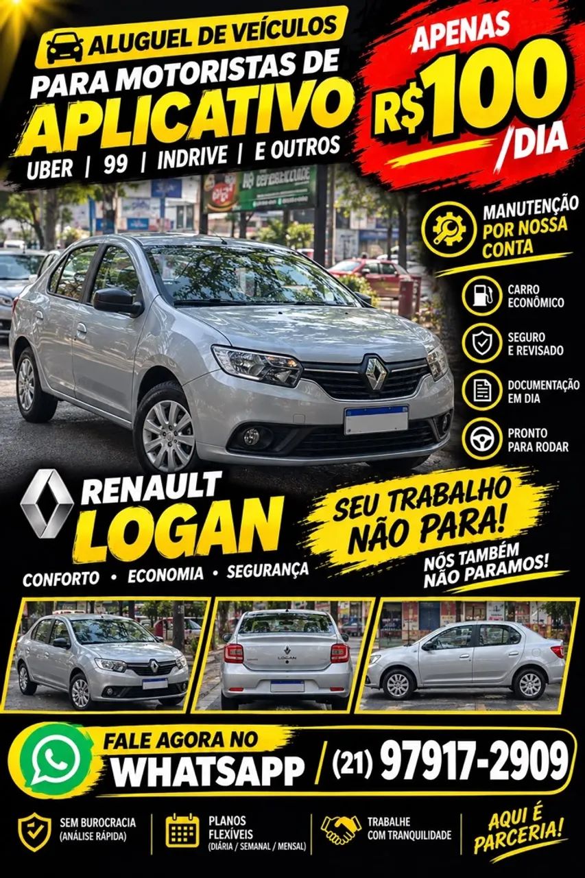 Renault Logan AUTHENTIQUE HI-FLEX 1.0 16V 4P 2014
