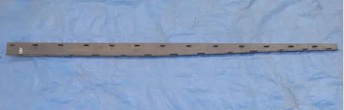 Friso Soleira Esquerda Duster 2012 2013 2014 2015 2016 Prateado - Foto 2