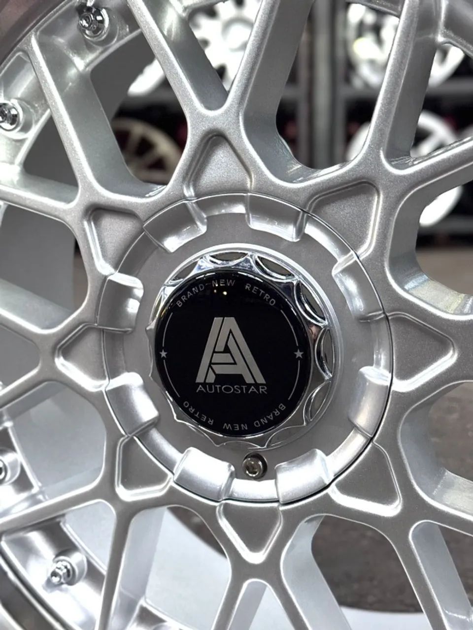 Rodas aro 17 AutoStar modelo BBS RS2 Furação 4x98 4x100 - Peças