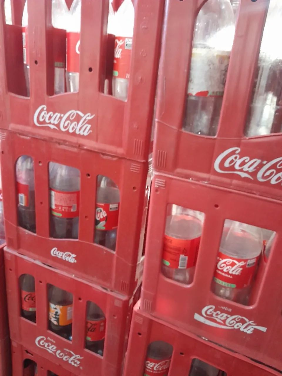 Caixa coca retornável 