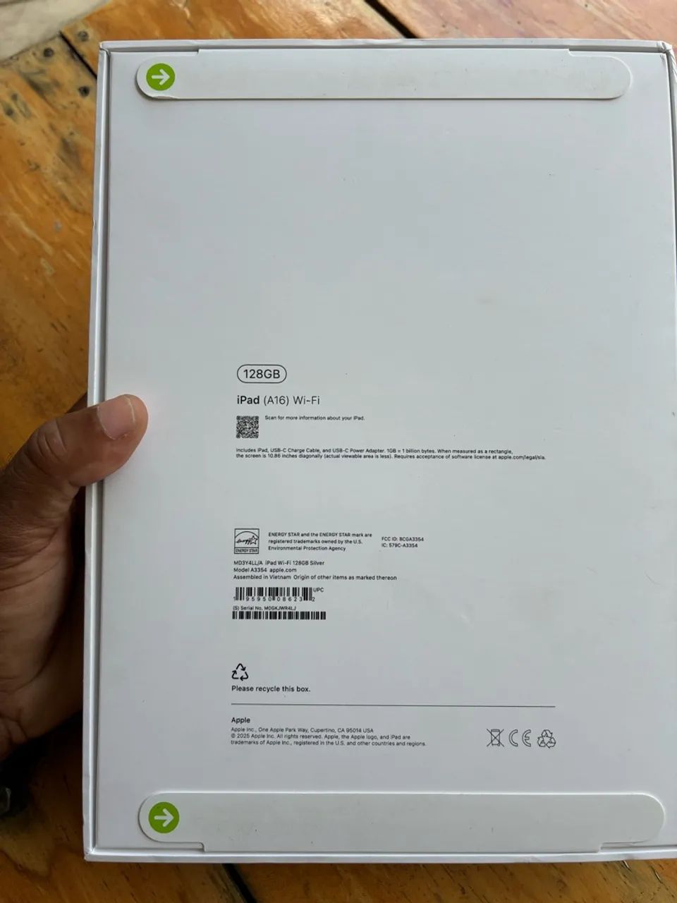 iPad A16 Wi-Fi  128gb lacrado  - Foto 4